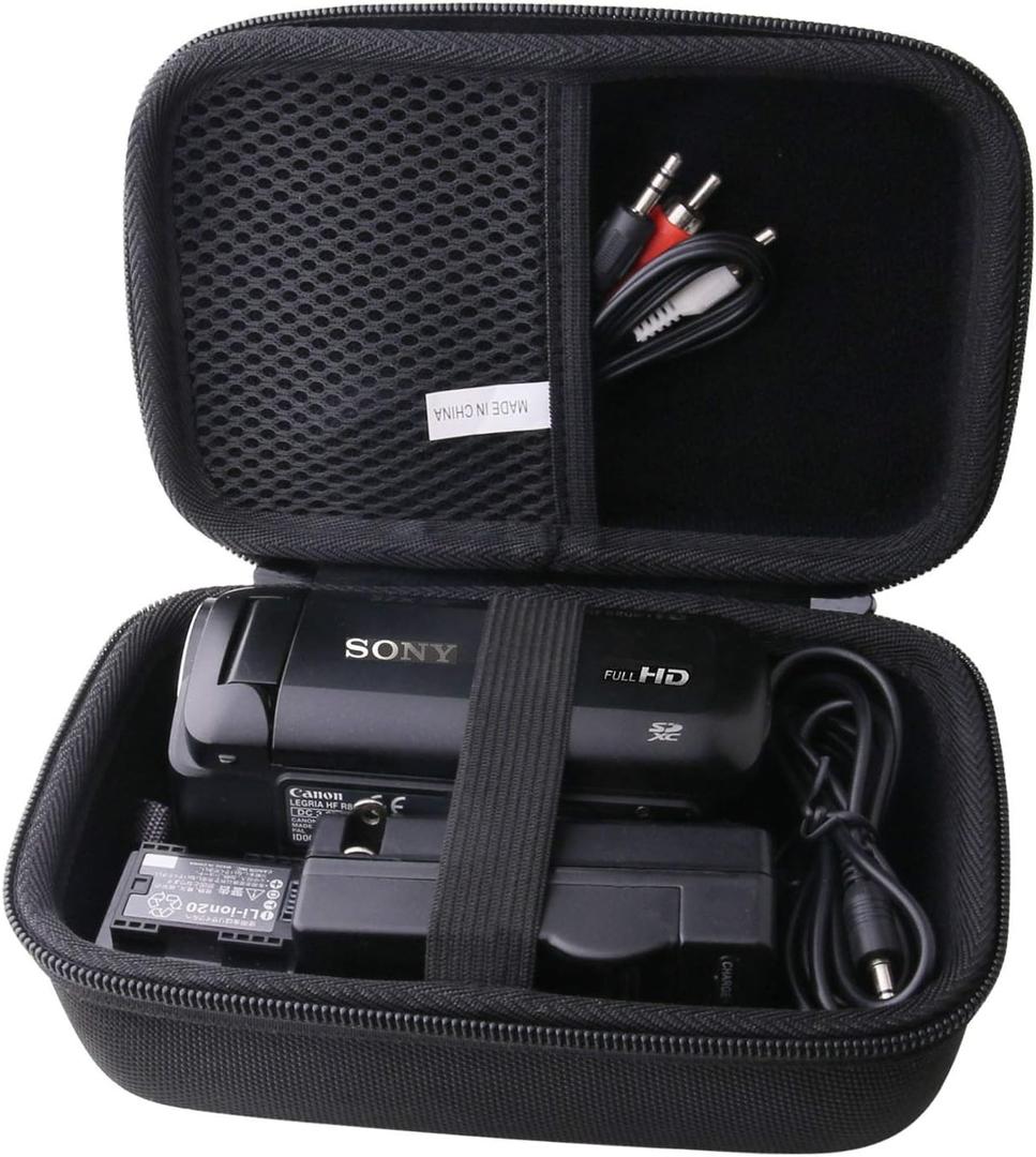 waiyu Hard Carrying Case for Sony HDRCX405/HDRCX455 Handycam Camcorder