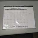 GuassLee Large Desk Calendar 2026,22" x 17" Desktop Wall Calendar 18 Months Planner Runs from Jan. 2026 to Jun. 2027 with Julian Date To-do & Notes Monthly Goals for School Home Office