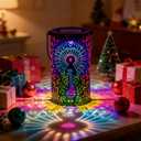 Solar Lanterns Outdoor Waterproof Peacock Decorative Lanterns Birthday Gifts for Women Solar Hanging Lantern for Yard Patio Backyard Porch Decor