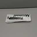 6 Pack Miimall Compatible for Google Pixel Watch 2 Band Silicone, Google Pixel Watch Band, Flexible Quick Fit Strap Breathable Lightweight Replacement Band Strap for Pixel Watch2/1(Black-Large)