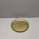 Brass Pooja Thali 12 Inch Traditional Handcrafted Puja Plate for Temple Worship Decorative Plate for Home Office Wedding Return Gift items