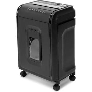Aurora AU1260XA Anti-Jam 12-Sheet Crosscut Paper and CD/Credit Card Shredder