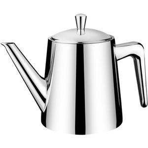 304 Stainless Steel Teapot Long Strain Large Capacity Teapot with Infuser and Removable Filter for Home Restaurant Office Dinnerware Accessories Drinkware Item (1500ml)