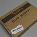 Bird Heater, Thermostatical Bird Warmer for Parakeets, IP67 Waterproof Bird Accessories and Supplies, 12V