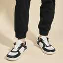 Pulltop Barefoot Wide Toe Box Shoes for Men - Minimalist Barefoot Dress Shoes Sneakers Zero Drop Slip on Walking Non Slip Shoes for Men