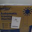 Automatic Ironing Machine, Portable Hands-Free Wrinkle Remover for Shirts & Pants, Gentle on All Fabrics, Ironing Machine Perfect for Apartments, Business Travel & Small Spaces