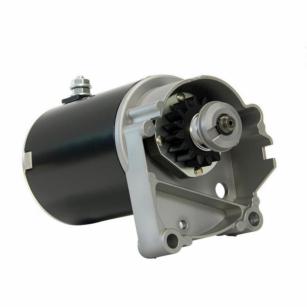 Starter Motor Replacement for Briggs V Twin 14HP 16HP 18HP 399928 393017 495100 498148 394674 394808 497596