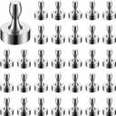 BTLIN Fridge Magnets Strong Small, Mini Magnetic Push Pins for Kitchen Refrigerator Magnetic Board Whiteboard Office 32Pack