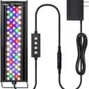 hygger Fish Aquarium LED Light, 14W 24/7 Lighting Sunrise-Daylight-Moonlight Mode DIY , Adjustable Timer/Brightness with Extendable Bracket 7 Colors for Planted Tank