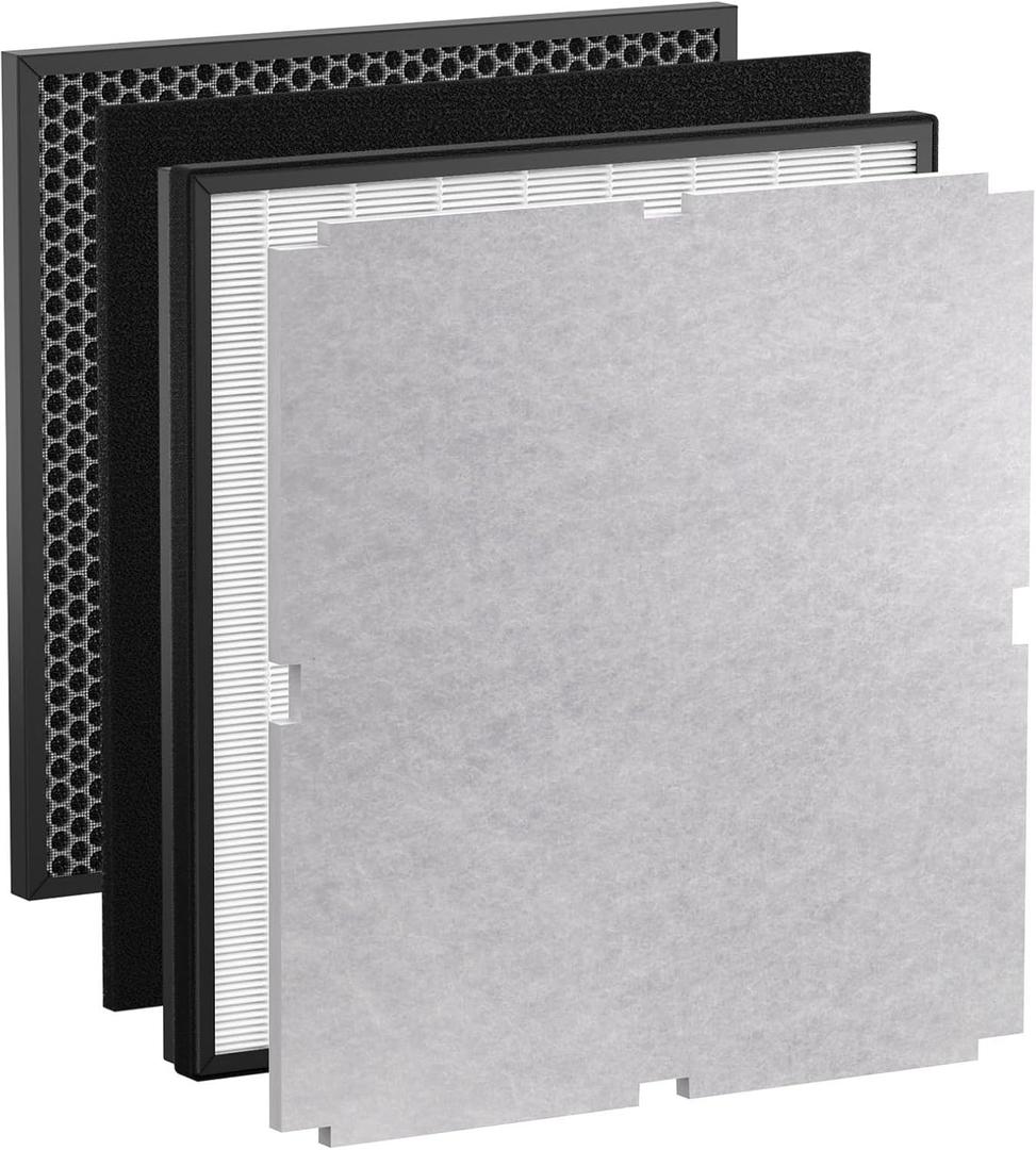 1 Set MinusA2 Replacement Filter Kit Compatible with MinusA2 Air Purifier, SPA-700A, SPA-780A, SPA-780N White/Black [Odor Remover]