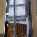 Aquzee 85 inch TV Stand, Entertainment Center for 70 75 80 85" TV, 75.2" Wide Wood Television Console Table for Living Room Bedroom Gaming Room, Rustic Brown