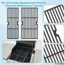 18" Grill Replacement Grate for Charbroil Performance 2-Burner Grill 463673519 463673019 463673619 463625219 463625217 463673017 463673517 463673617 G470-0002-W1 G321-0006-W1