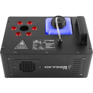 CHAUVET DJ – Geyser T6 Vertical Fog Machine | Pyrotechnic Style Fog Effect Without Toxic Chemicals or CO2 | Wireless and Timer Remote Control | Compact Design for Mobile Applications