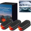 3pcs Anti-Freeze Electromagnetic Car Snow Removal Device, 2026 Car Interference Antifreeze Instrument, Defroster for Car Windshield, Snow Removal for Cars, Easy Set up Fit for All Vehicles