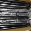 7 Pack 10 FT String Light Poles,Metal with Fork Lights Poles for Outdoor String Light, Rustproof Heavy Duty for Outside Garden,Patio,Wedding,Backyard,Deck,Party