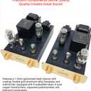 300B Monoblock Tube Amplifier Pair Class A Single-Ended Hand-Wired 12Wx2