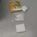 Reallnaive 14 Sets Valentines DIY Mosaic Tiles for Crafts Mixed Color Glass Mosaic Kits Xmas DIY Coasters Kit Make Your Own Stained Glass Coaster for Handmade Holiday Decoration Gift (Stylish Style)