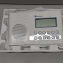 Sangean H202 AM/FM Weather Alert Waterproof Shower Radio, White
