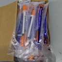 1ML Syringe, Lab Supplies Syringes 29G 5/16 Inch, Individually Wrapped, Pack of 100