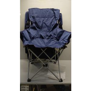 Foldable Camping Chair with Canopy Blue
