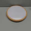 LED Flush Mount 13 Inch Ceiling Lights Fixture with Remote Control,Ceiling Lights Round,Dimmable 24W 2500LM 3000K-6500K Light Color Adjustable, Modern Ceiling Lamp for Kitchen Bedroom