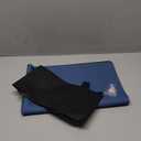 GUSTARIA Large Mahjong Mat with Black Carrying Bag (Blue,31.5 inches), Anti Slip and Noise Reduction Table Cover for Mahjong, Poker, Card Games, Dominoes, Board Games, Slip Resistant Mat