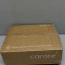 CAROTE Non Stick Frying Pan Skillet, 8" Nonstick Fry Pan with Glass Lid, Egg Pan Omelet Pans, Granite Cookware, PFOA Free (Classic Granite, 8-Inch)