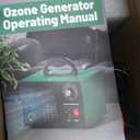 Ozone Generator 45,000mg/h, Industrial/Home O3 Air Purifier Deodorizer for Areas of 2500 Square Feet - High Capacity Ozone Machine Air Ionizer Odor Clean for Rooms, Smoke, Cars, Pets (Green)