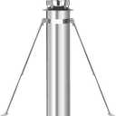 6" Extended Chimney Stove Pipe Roof Bracket Support, Stainless Steel Chimney Pipe Roof Support for Stove Pipe, Adjustable Chimney Pipe Bracing, Stability Against Wind & Snow