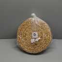 Defined Deco Woven Placemats Set of 6,13" Round Rattan Placemats, Water Hyacinth Placemats, Farmhouse Place Mats, Wicker Table Mats, Plate Chargers for DiningTable, Party Wedding