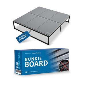 Meliusly Premium 10mm Bunkie Board Queen Size (60"x80'') Patent Pending Low Profile Bed Board Design - Breathable, Noise Minimizing, Moisture Resistant Bunkieboards, Low Profile Bed SupportKQV2SZY