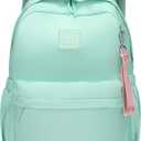 CaranY 22L Kids Backpack for Boys Girls 4-7 Years:Waterproof Lightweight Toddler & School Backpack,Medium Size with Multi-Pocket Design,Large Capacity Travel Bag (Classic Green)