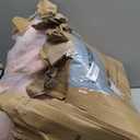 little dove Large Bed Canopy with Star Lights, Double Layer Canopy for Bed, Princess Play Tent for Girls Room, Breathable Bed Curtain for Children Reading Nook, Machine Washable, 40''x 106'', Pink