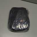 GORILLA GRIP Insulated Lunch Box Bag for Women Men, Large Leakproof Reusable Soft Cooler Bags, Multiple Compartments, Mesh Pockets, Adjustable Strap, Food Tote Keeps Drinks Cold, 8L, 10x9, Black