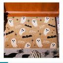 Ceenna Halloween Doormat Coir Ghost Welcome Doormat Funny Halloween Boo Bat Door Mat with Anti-Slip Rubber Non Slip Floor Mat for Indoor Front Door Entrance Decor, 16 x 28 Inch (Amusing)