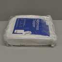 Cloud-Like Full Size Mattress Topper - 100% Cotton Top Mattress Pad for Back Pain Relief - Breathable & Naturally Cooling for Hot Sleepers, White