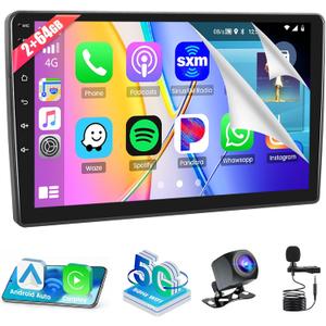 Roinvou 2+64G Radio for Ford Transit 250 350 Cargo Vans 2018-2023 Android 13 Car Stereo Wireless Carplay, 9 inch Touch Screen for Transit 350 Android Auto Bluetooth GPS WiFi FM RDS Mirror Link