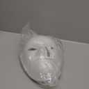 Oruuum DIY Face Masks, Paintable Paper Mask, White Masquerade Mask for Mardi Gras, Party Full Face Masks, 12 Pieces