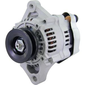 Kubota Alternator Replacement New for 12179N 16241-64011 100211-1670 40A Diesel 86-09, 95-07 Case 6010 1838, Corniver CT48S, 97-07 Compac Equipment MFG TA48,133745A1 1100211-1670 P114682GT