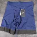 TYR Men's Standard Durafast Elite Workout Jammer Swimsuit, Navy, 34