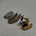BESTYASH 4pcs Stuffed Animal Tail Animal Costume Accessory Tails Costume Masquerade Tail Animal Tail Prop Leopard Tail Zoo Animal Costume Accessories Animals Tail Cosplay Faux Tail Fabric