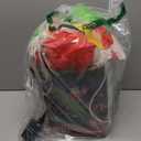 9x8FT Christmas Inflatables Decoration Outdoor Santa Riding Giant Dinosaur Christmas Blow Up Yard Decoration Blowups Dino Built-in LED Lights for Holiday Party Xmas New Year