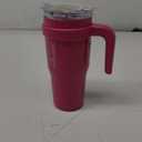 REDUCE 24 oz Stainless Steel Tumbler with Handle - Dual-Wall Vacuum Insulated Travel Mug, Sweat-Proof Lid & Reusable Straw - Keeps Drinks Cold for 24 Hrs, Fits Cupholders, Dishwasher Safe