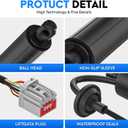 Rear Left Tailgate Power Lift Support Shock Strut Fit for Jeep Grand Cherokee WK2 2011-2022, Electric Rear Hatch Trunk Liftgate Struts Replace for 68231347AC, 68158561AA, 68231347AA, 68231347AB