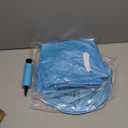 Baby Pool Float with Canopy UPF50+ Sun Protection, Inflatable Kids Pool Floats with Toy Play Console for Baby 6-36 Months, Infant Swimming Float with Adjustable Safety Seat for Boys Girls (blue)