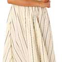 Petal & Pup Women's Pixie Maxi Dress (Medium, Beige Tan)
