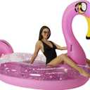 Poolcandy Gigantic Inflatable 2 to 3 Person Pool, Beach, and Lake Swim rafts