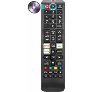Replacement for Samsung TV Remote, Voice Control, Compatible with 2019-2025 Samsung Smart TV, LED, QLED, Crystal UHD & The Frame Series