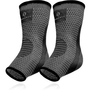 Benmarck Achilles Tendon Support Brace, Plantar Fasciitis Sock, Ankle Compression Sleeve For Running, Tendonitis and Flat Feet Relief