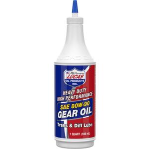 Lucas Oil 10043 SAE 80W-90 Heavy Duty Gear Oil - 1 Quart (Stock)